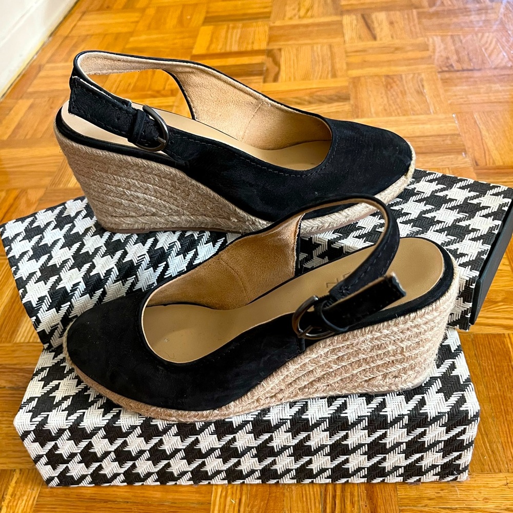 SOLD Naturalizer Espadrilles Wedges